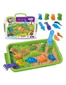 Magic Sand – kit educațional cu nisip kinetic 1500 g - Img 4