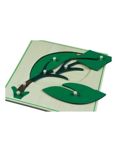 Puzzle Montessori - Frunză - Img 2
