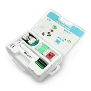 Robot educațional Grove Zero Car Kit - set de elemente conectate magnetic - 4 module - Img 3