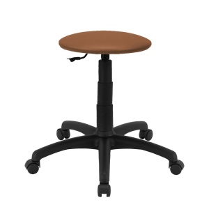 Scaun rotativ Goliat maro-negru