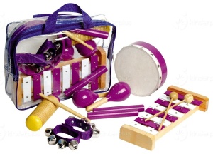 Set de instrumente muzicale Lila