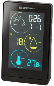 Stație meteo cu display color Temeo Life H, black