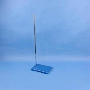 Stativ de laborator cu bază metalică și tijă filetată 60 cm
