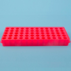 Suport pentru 60 microeprubete 0,5/1,5 ml Roșu - Img 2