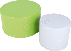 Taburet, diametru 50 cm - gri - Img 2