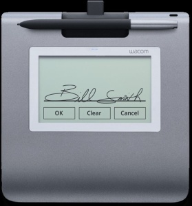 Wacom Tabletă grafică pentru semnătură STU-430, software sign pro PDF Lite