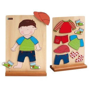 Bobby Dress Up - Joc magnetic din lemn - Img 4
