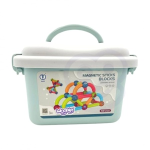 Constructor magnetic piese mari 52 h, strat. cutie - Img 8