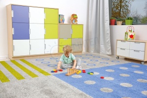 Covor cu puncte și dungi 3 x 4 m - Img 3