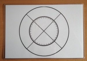 Disc goniometric (optic).