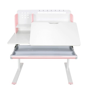 Ergo Light 1003A Birou cu înălțime reglabilă, roz RFG - Img 3