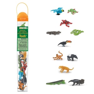 Figurine educaționale - Viața în pădurile tropicale