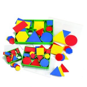Forme geometrice pentru sortare - set individual