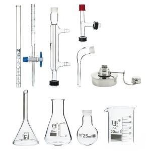 MiniLab 9 – Set de vase de sticlă de laborator cu biuretă - Img 2