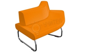 Modul Legva 45 grade cu spătar interior, muștar
