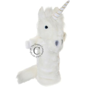 Păpușă cu mănușă pentru teatru Unicorn 40 cm