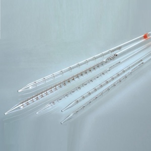 Pipetă gradată 25ml (gradație de 0,20ml) verde
