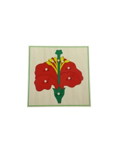 Puzzle Montessori - Floare