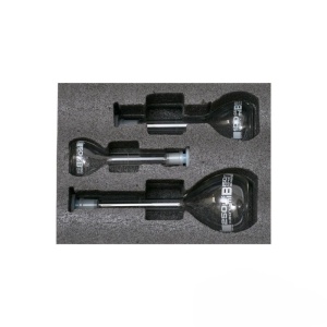 Set 3 baloane cotate clasa A cu spumă de protecție – 50/100/250 mL