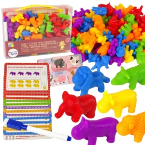 Set de sortare și numărare Animale