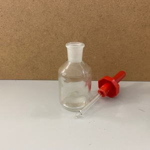 Sticlă de sticlă 50ml cu picurător - Img 2