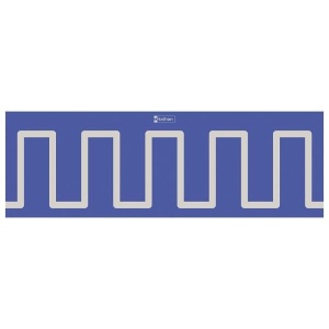 Unghiuri drepte - bandă grafomotrică tactilă pentru perete - Img 1