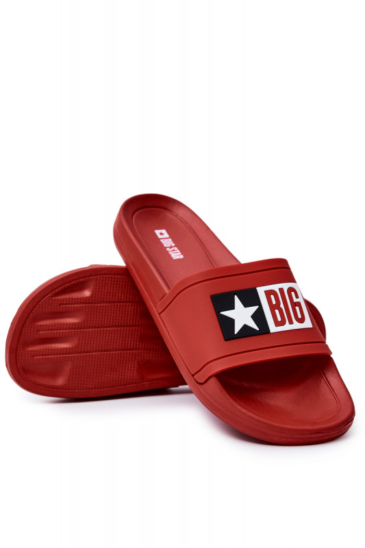 Ежедневни чехли Big Star DD174702 SH14105 - червени