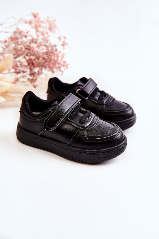 Детски кецове Frillo SH19619 - черни