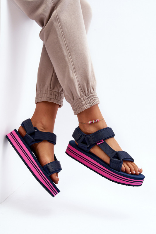 Спортни сандали Lee Cooper LCW-24-05-2753L SH30065 - тъмно сини