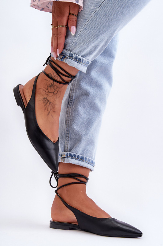 Балеринки Lilly Ann SH26778 - черни