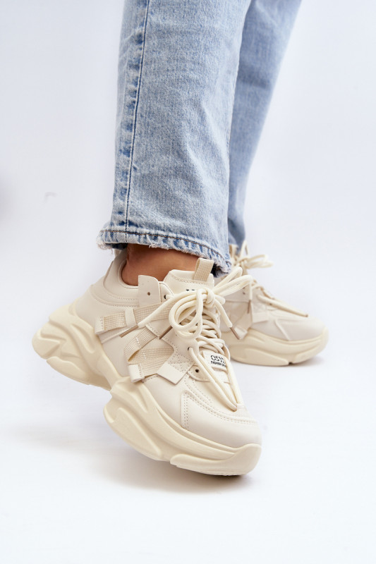 Дамски кецове Windamella SH29953 - бежови