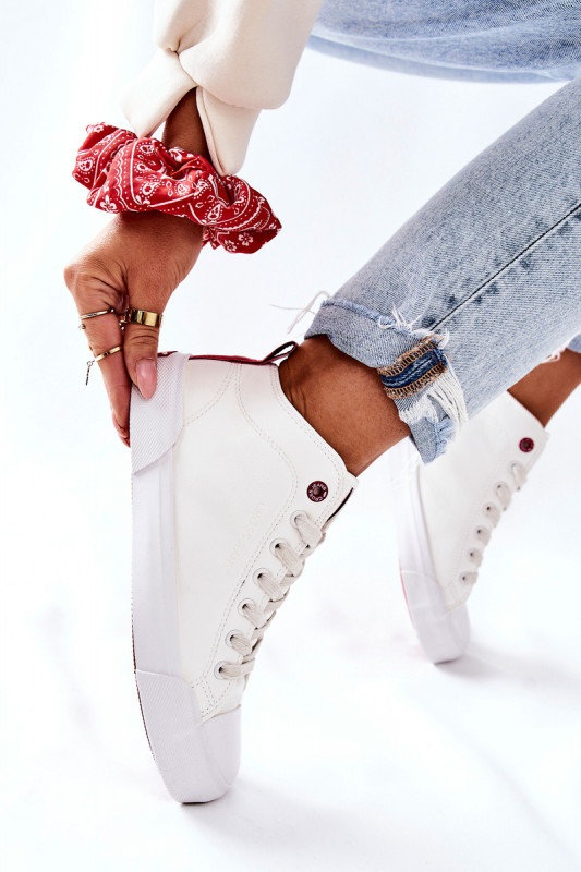 Класически кецове Cross Jeans II2R4033C SH16639 - бели