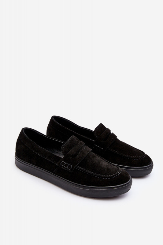 Мъжки мокасини Zazoo 1574 SH29003 - черни