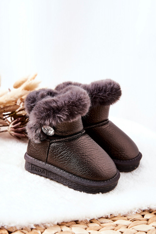 Детски апрески Bessie SH18087 - кафяви