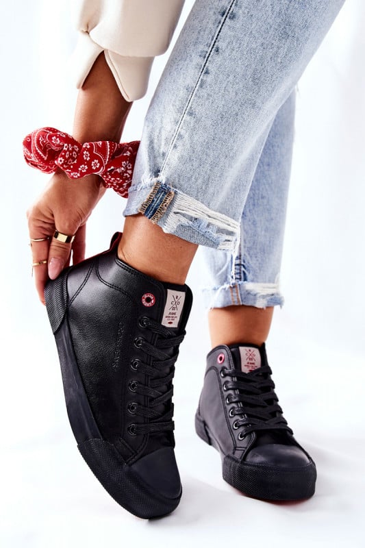 Класически кецове Cross Jeans II2R4032C SH16637 - черни