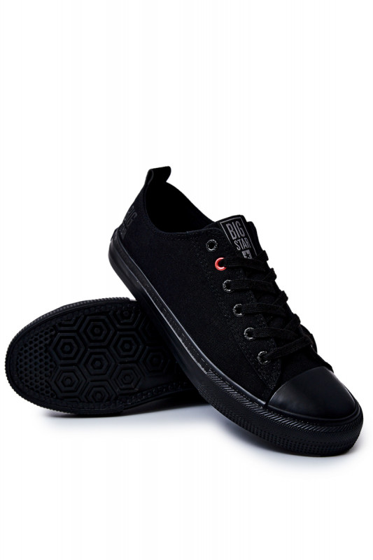 Мъжки класически кецове BIG STAR JJ174003 SH18641 - черни