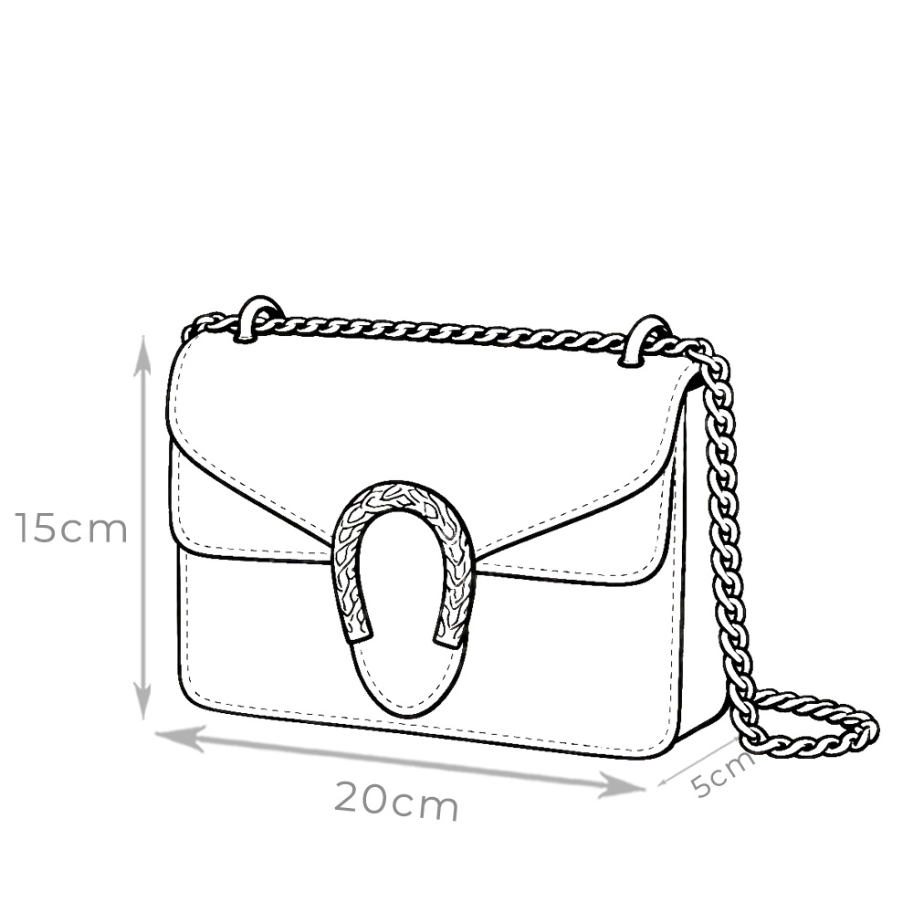 Poseta dama din piele naturala Diane neagra - imagine 5