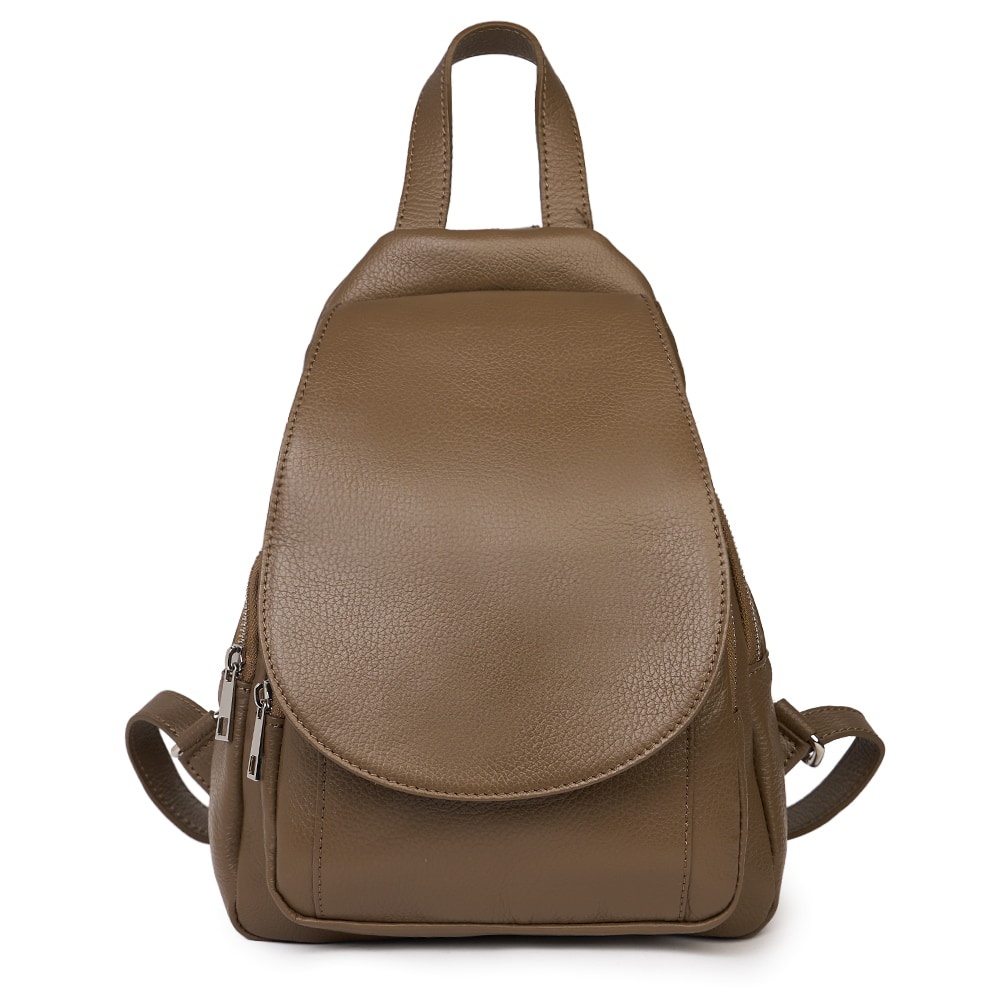 Rucsac din piele naturala Dante bej