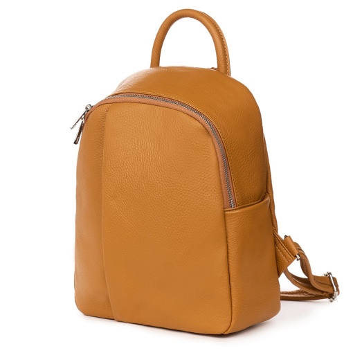 Rucsac din piele naturala Angelo coniac