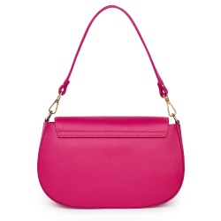 Geanta dama din piele naturala Rosalia fucsia - Img 2