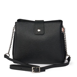 Mini poseta dama din piele Avery neagra - Img 2