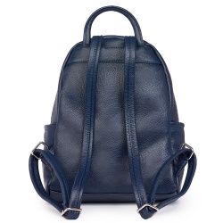 Rucsac din piele naturala Alghero bleumarin - Img 2