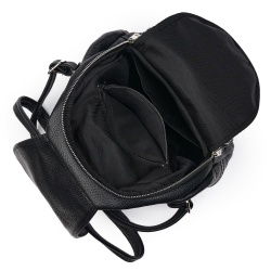 Rucsac din piele naturala Amadeus negru - Img 3