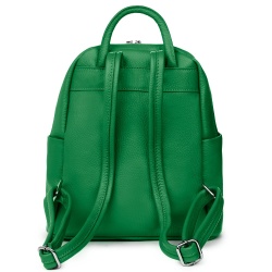 Rucsac din piele naturala Silvio verde - Img 2