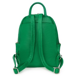 Rucsac din piele naturala Thomas verde - Img 2
