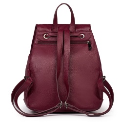 Rucsac piele naturala Jimmy grena - Img 2