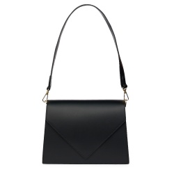 Poseta din piele naturala Virginia neagra - Img 2