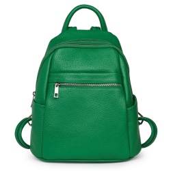 Rucsac dama din piele Jonathan verde - Img 2