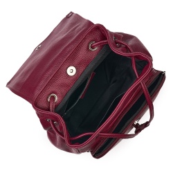 Rucsac piele naturala Jimmy grena - Img 3