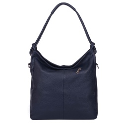 Geanta dama din piele naturala Mia bleumarin - Img 3